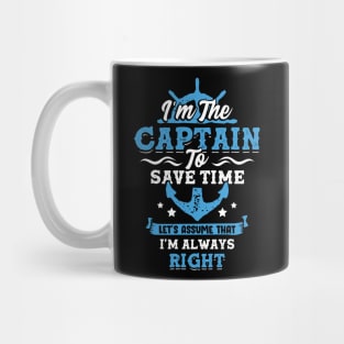 I'm The Captain Funny Boat Owner Gift Mug